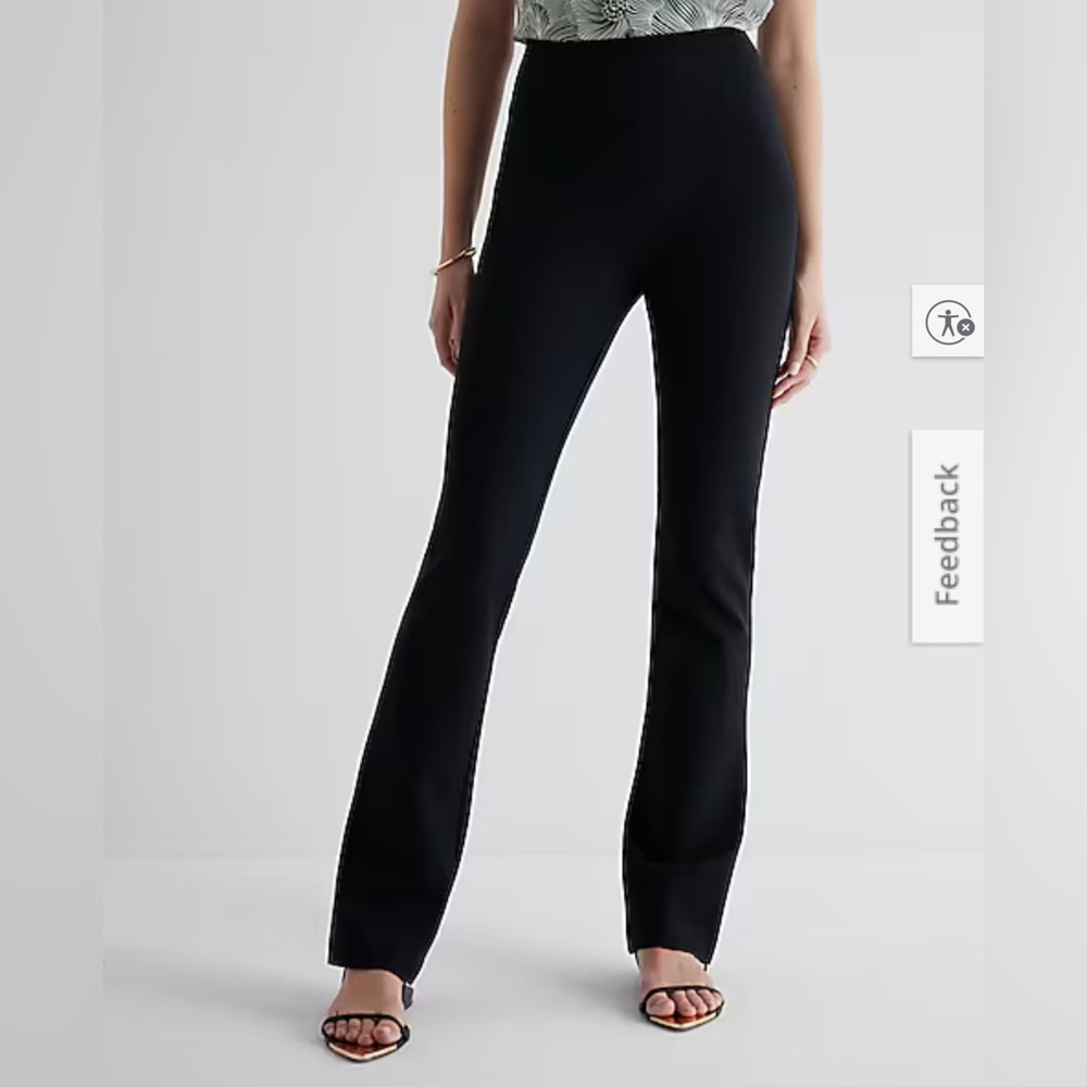 NWOT EXPRESS Columnist High Waisted Back Vent Skyscraper Pant